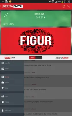 BeritaSatu android App screenshot 2