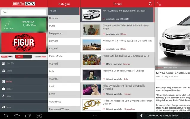 BeritaSatu android App screenshot 4