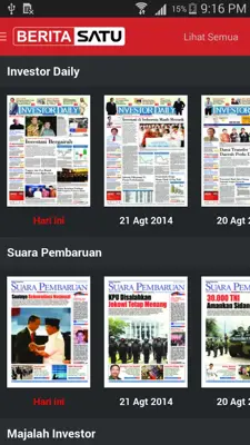 BeritaSatu android App screenshot 6